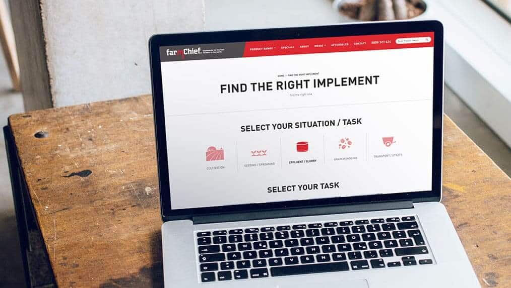 Unsure which implement is best for you? Use our online implement selector tool.