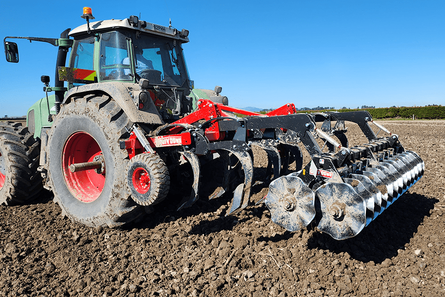 FarmChief Machinery NSL Chisel Plough with Double Wavy Discs