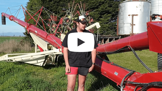 FarmChief FarmKing Y1370 Backsaver Grain Auger | Testimonial