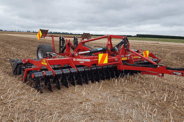 FarmChief Machinery 6m ExpressPlus Speed Discs with Double U-Box Packer Roller
