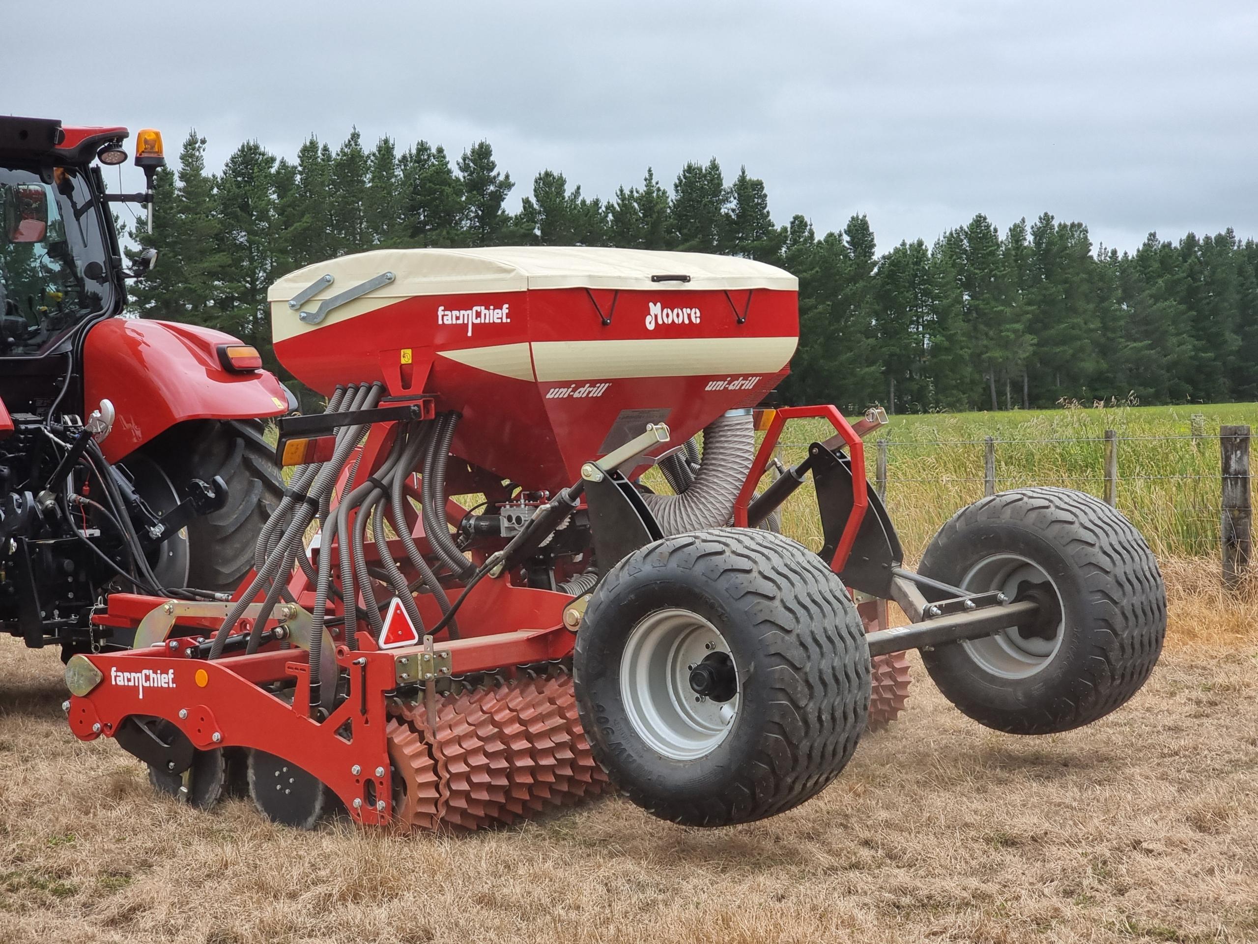 FarmChief Machinery Moore Uni Drill Single Disc Direct Drill