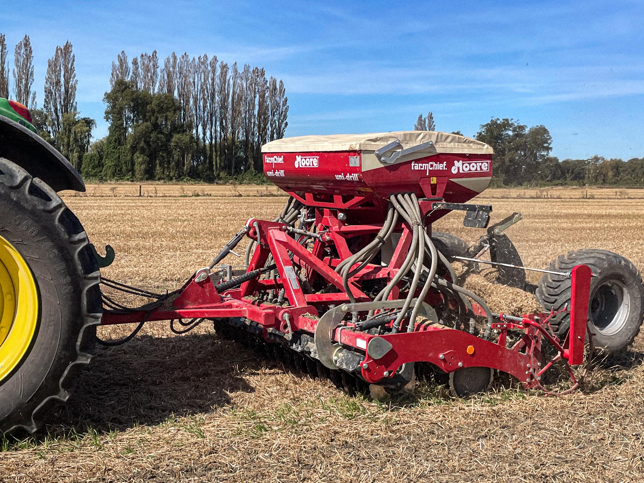 FarmChief Machinery Moore Uni Drill Single Disc Direct Drill